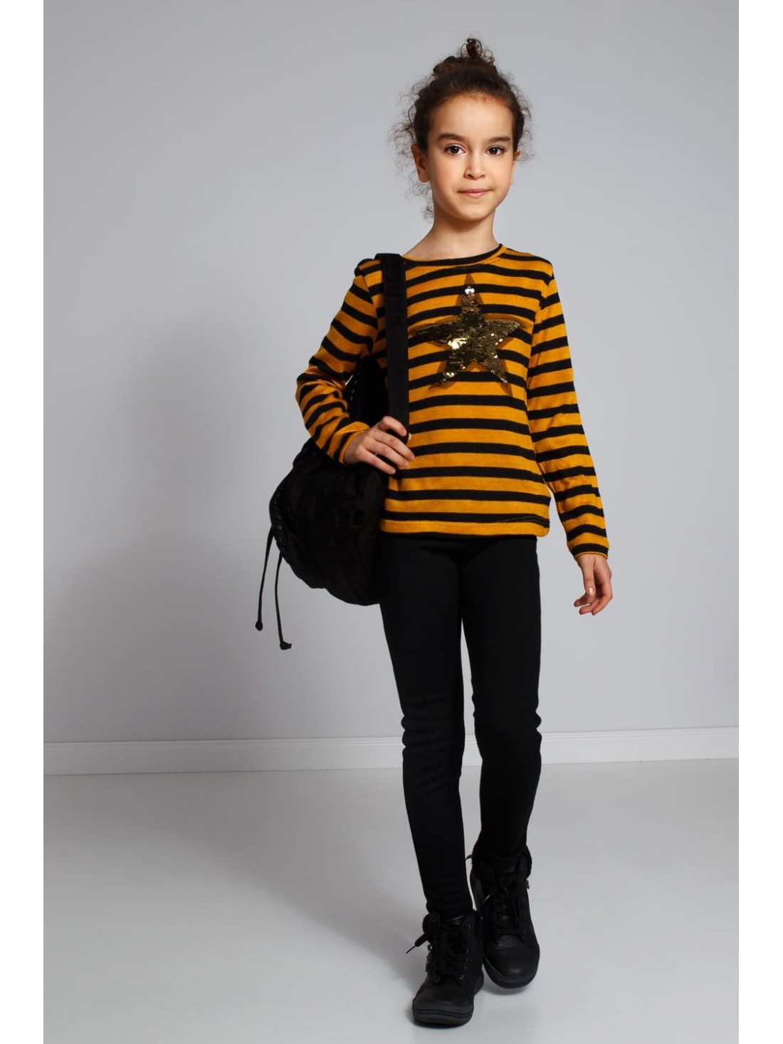 Honey Striped Sweater NDZ36039 - Online store - Boutique